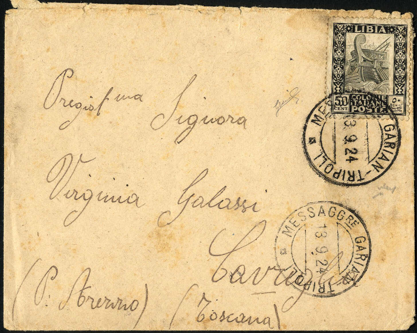 Lot 1664 - other countries italian libya -  Viennafil Auktionen 97th Public Auction Golden Heritage: Austrian Rarities & European Treasures Auction