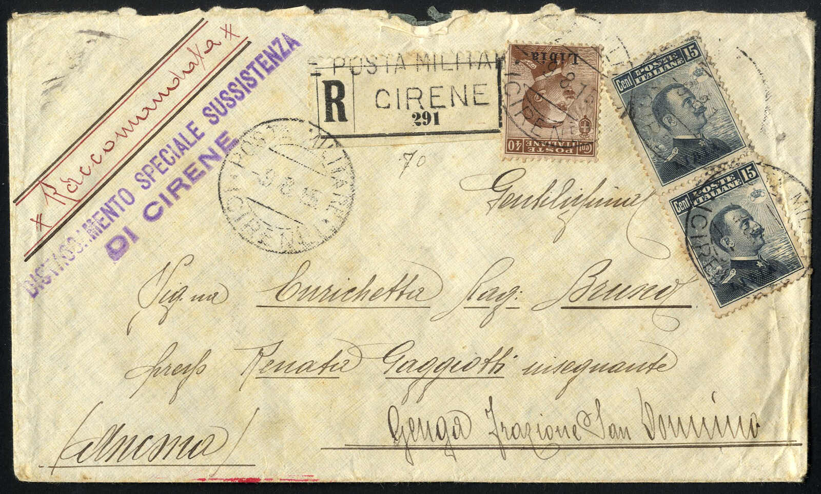 Lot 1598 - other countries italian libya - Viennafil Auktionen 97th Public Auction Golden Heritage: Austrian Rarities & European Treasures Auction Lot 1598 - other countries italian libya - Viennafil Auktionen 97th Public Auction Golden Heritage: Austrian Rarities & European Treasures Auction