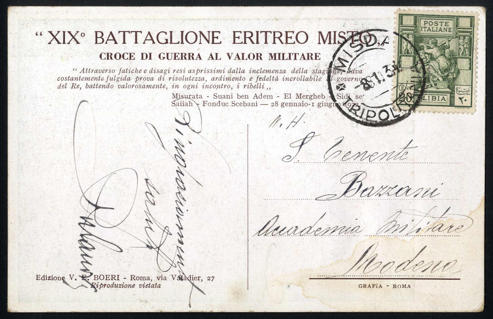Lot 1621 - other countries italian libya - Viennafil Auktionen 97th Public Auction Golden Heritage: Austrian Rarities & European Treasures Auction Lot 1621 - other countries italian libya - Viennafil Auktionen 97th Public Auction Golden Heritage: Austrian Rarities & European Treasures Auction