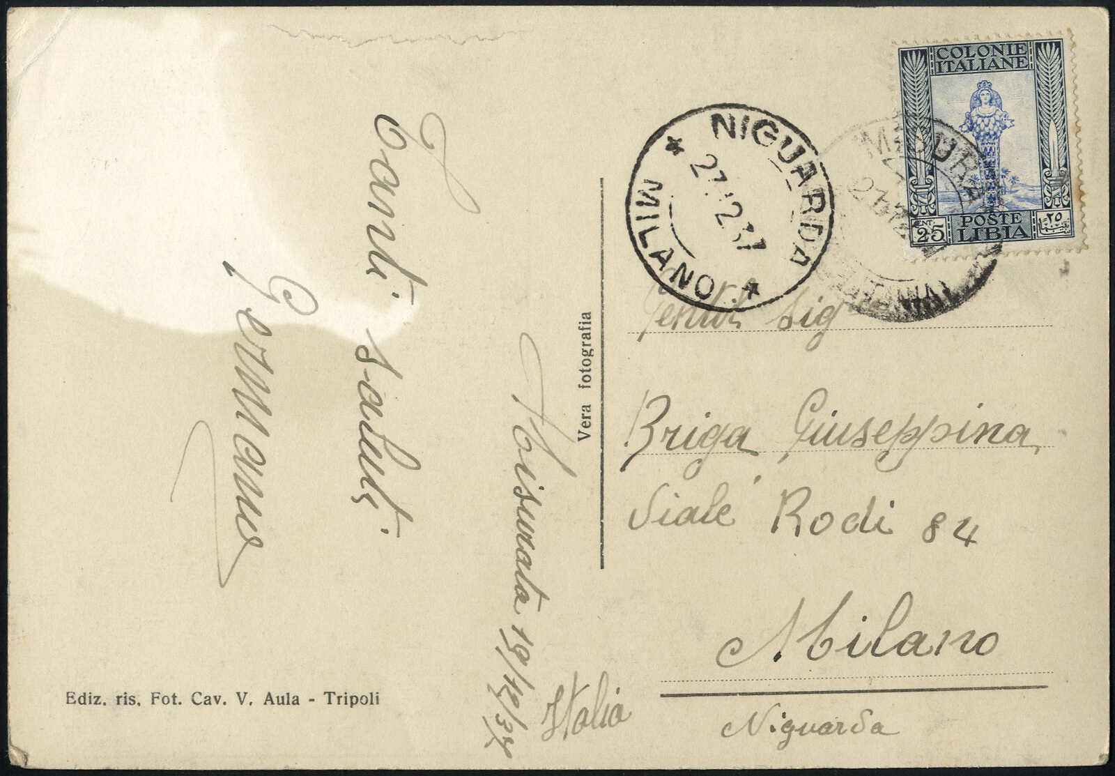 Lot 1670 - other countries italian libya -  Viennafil Auktionen 97th Public Auction Golden Heritage: Austrian Rarities & European Treasures Auction