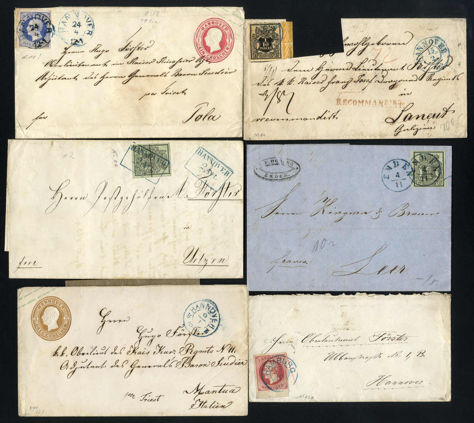 Lot 3274 - Lots and Collections collections and lots old german states - Viennafil Auktionen 97th Public Auction Golden Heritage: Austrian Rarities & European Treasures Auction Lot 3274 - Lots and Collections collections and lots old german states - Viennafil Auktionen 97th Public Auction Golden Heritage: Austrian Rarities & European Treasures Auction