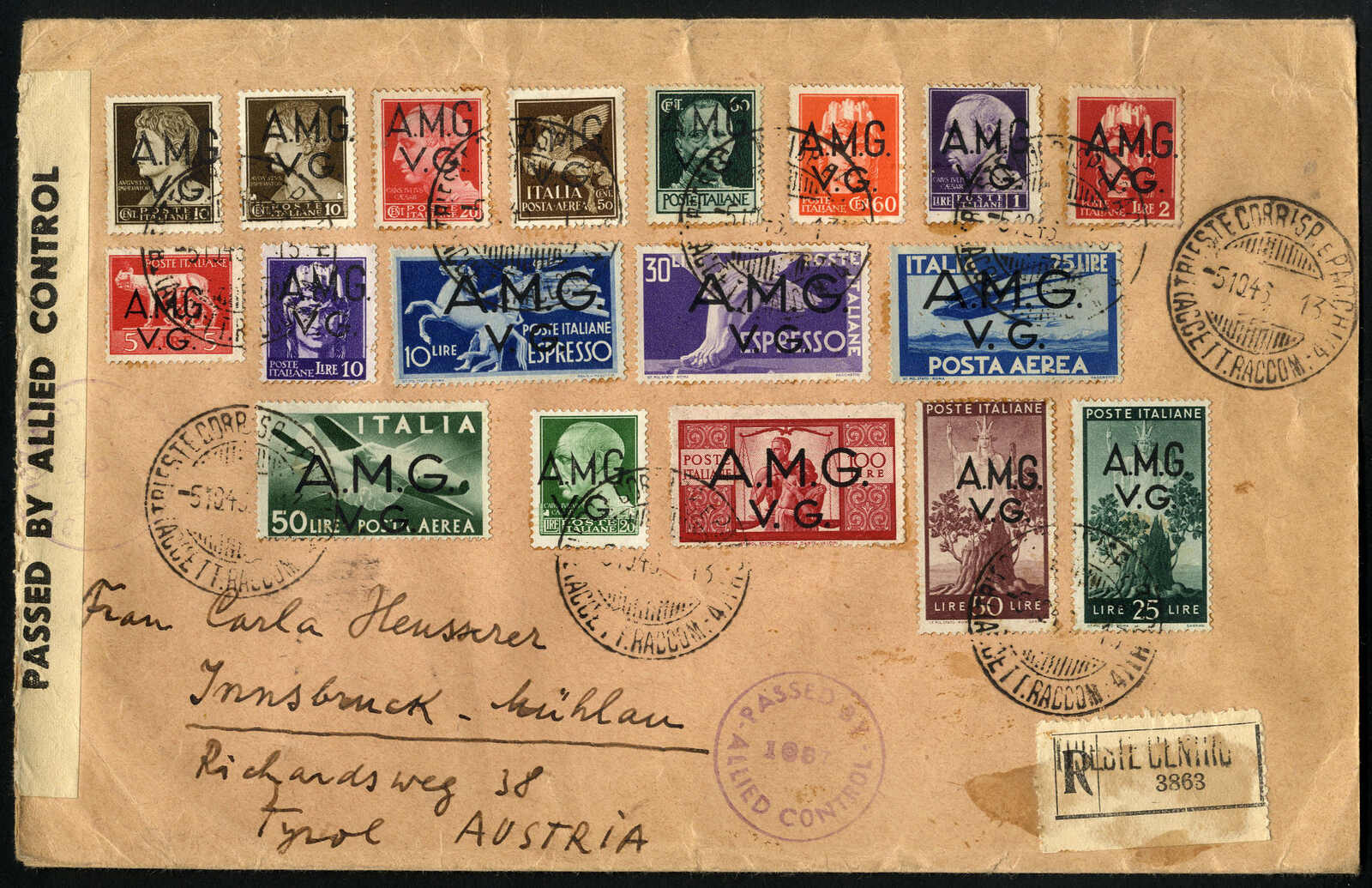 Lot 1780 - Lots and Collections collections and lots italy and areas -  Viennafil Auktionen 97th Public Auction Golden Heritage: Austrian Rarities & European Treasures Auction