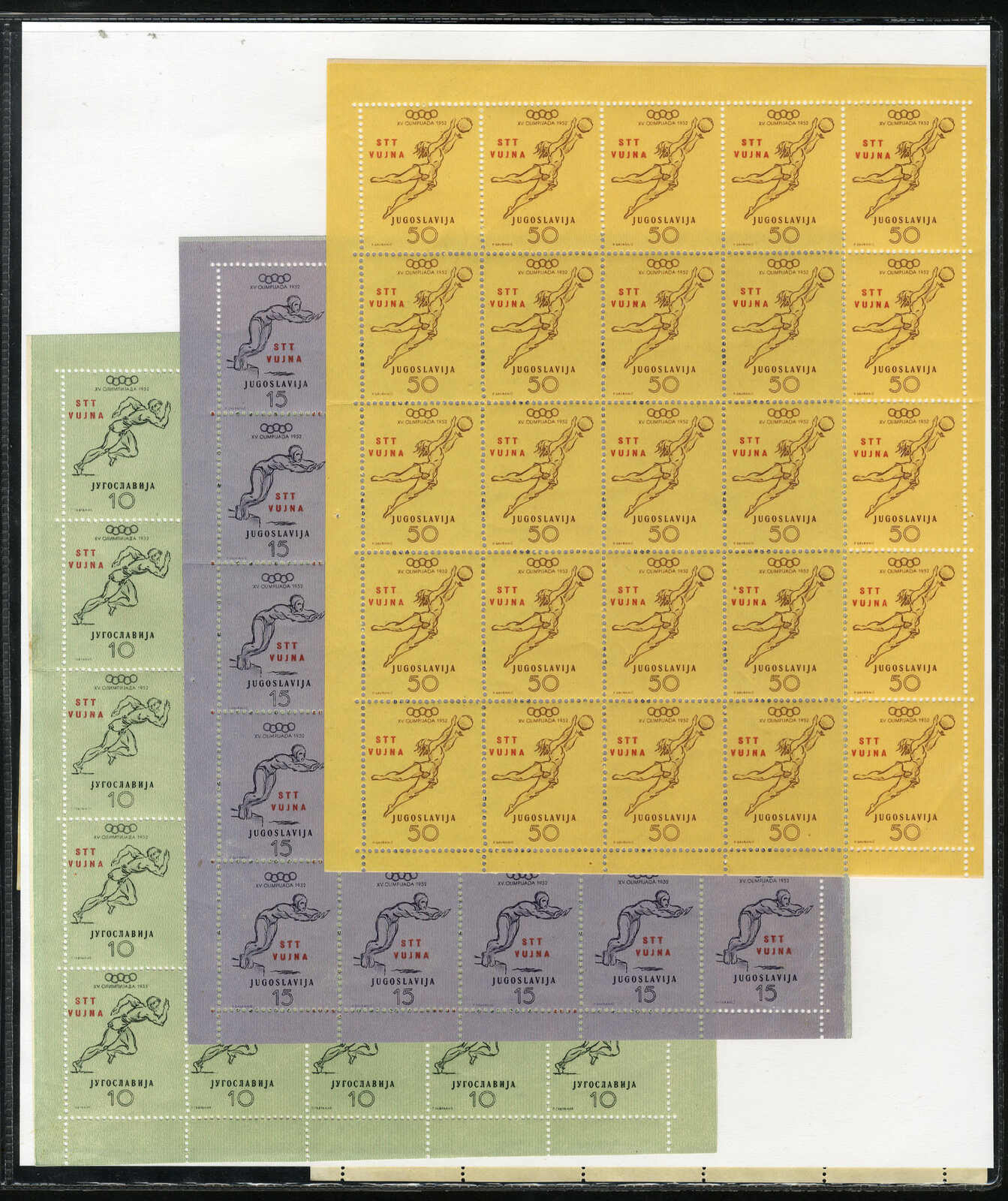 Lot 1519 - europe trieste zone b -  Viennafil Auktionen 97th Public Auction Golden Heritage: Austrian Rarities & European Treasures Auction