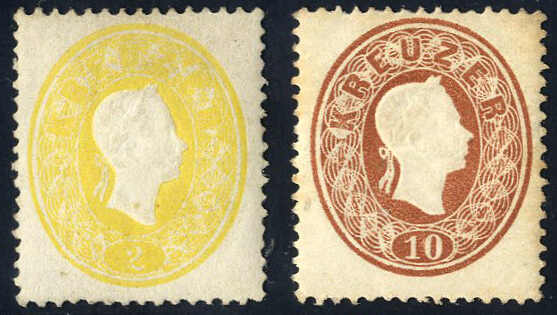 Lot 2219 - europe Austria 1860 Issue -  Viennafil Auktionen 97th Public Auction Golden Heritage: Austrian Rarities & European Treasures Auction