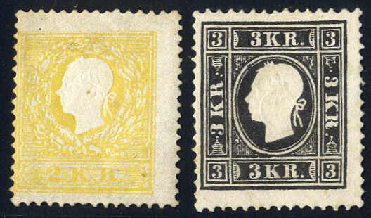 Lot 2205 - europe Austria 1858 Issue -  Viennafil Auktionen 97th Public Auction Golden Heritage: Austrian Rarities & European Treasures Auction