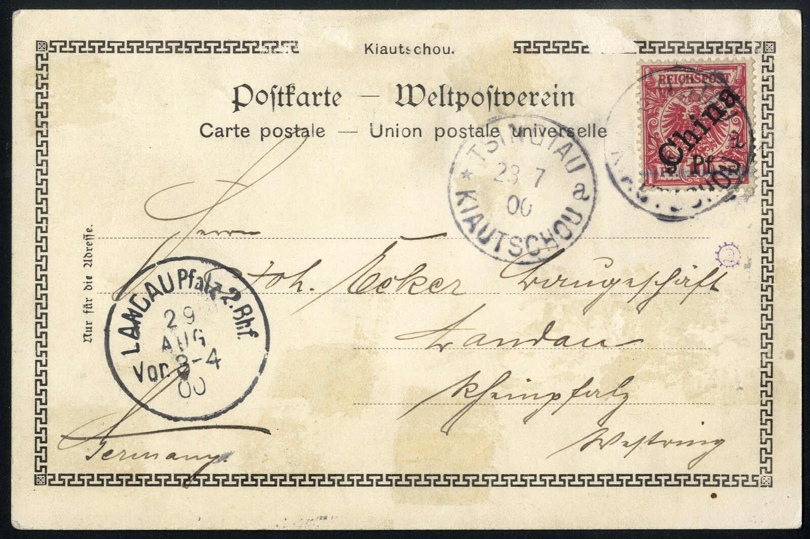 Lot 2756 - germany German Colonies Kiautschou - Viennafil Auktionen 97th Public Auction Golden Heritage: Austrian Rarities & European Treasures Auction Lot 2756 - germany German Colonies Kiautschou - Viennafil Auktionen 97th Public Auction Golden Heritage: Austrian Rarities & European Treasures Auction