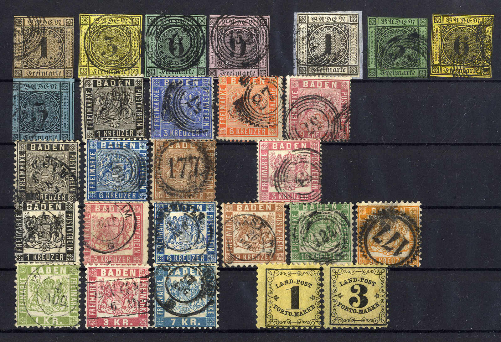 Lot 3277 - Lots and Collections collections and lots old german states - Viennafil Auktionen 97th Public Auction Golden Heritage: Austrian Rarities & European Treasures Auction Lot 3277 - Lots and Collections collections and lots old german states - Viennafil Auktionen 97th Public Auction Golden Heritage: Austrian Rarities & European Treasures Auction