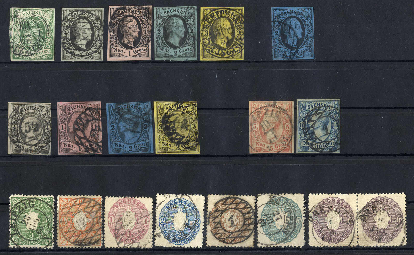 Lot 3296 - Lots and Collections collections and lots old german states - Viennafil Auktionen 97th Public Auction Golden Heritage: Austrian Rarities & European Treasures Auction Lot 3296 - Lots and Collections collections and lots old german states - Viennafil Auktionen 97th Public Auction Golden Heritage: Austrian Rarities & European Treasures Auction