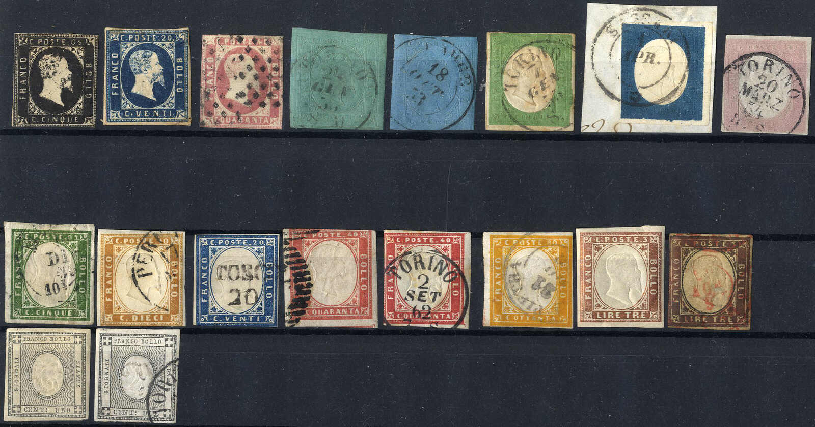 Lot 1743 - Lots and Collections collections and lots italian states -  Viennafil Auktionen 97th Public Auction Golden Heritage: Austrian Rarities & European Treasures Auction
