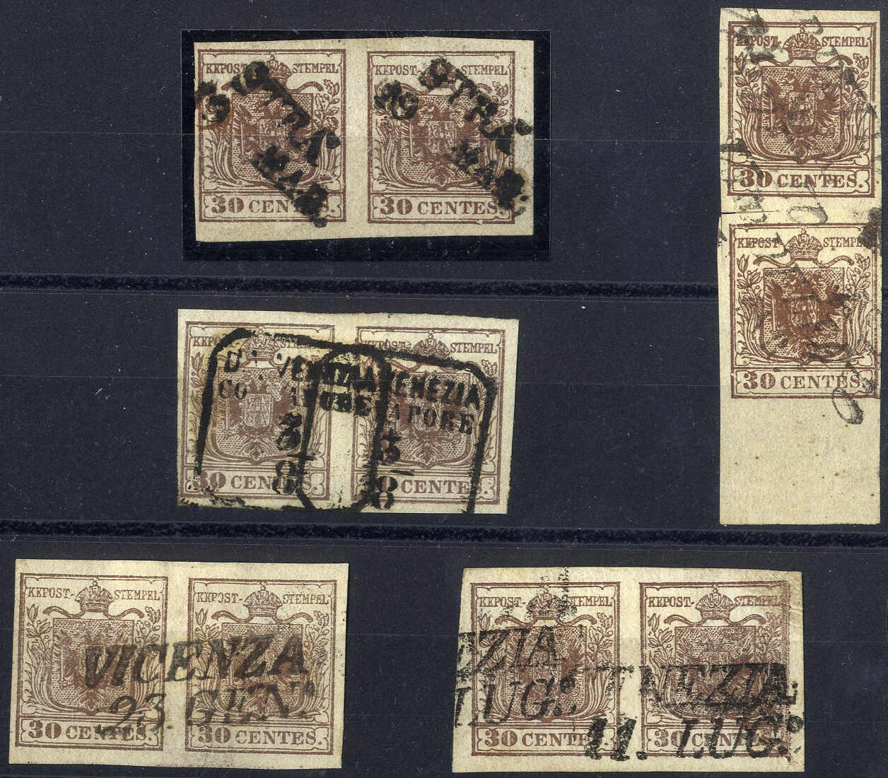 Lot 1035 - europe lombardy venetia -  Viennafil Auktionen 97th Public Auction Golden Heritage: Austrian Rarities & European Treasures Auction