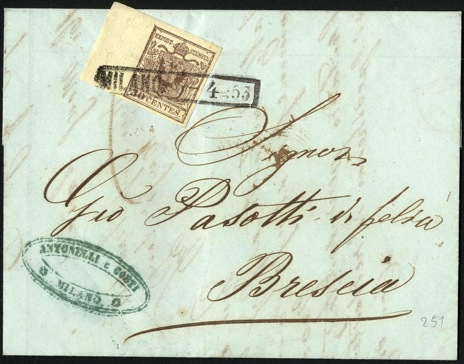 Lot 1040 - europe lombardy venetia -  Viennafil Auktionen 97th Public Auction Golden Heritage: Austrian Rarities & European Treasures Auction