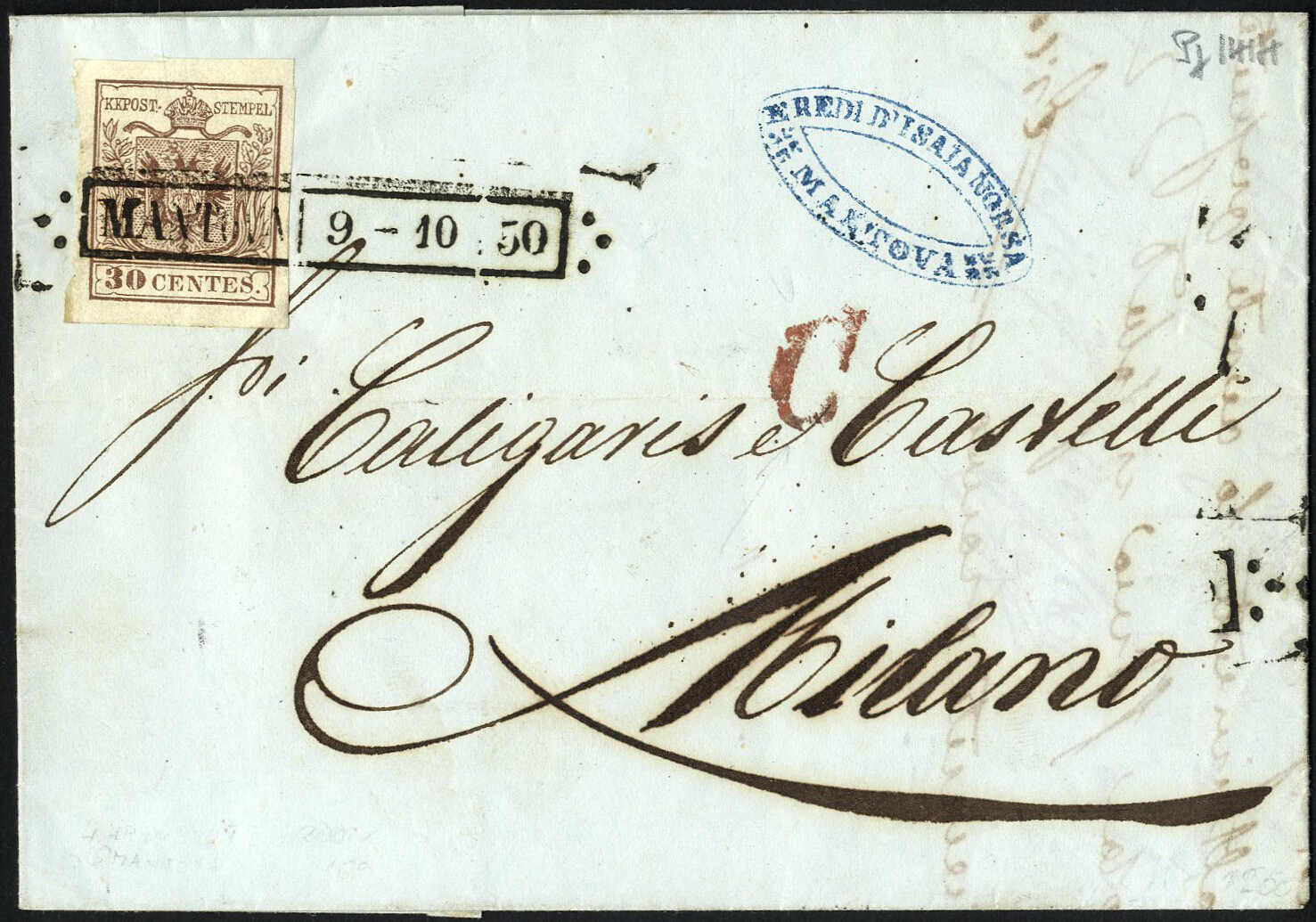 Lot 1050 - europe lombardy venetia -  Viennafil Auktionen 97th Public Auction Golden Heritage: Austrian Rarities & European Treasures Auction
