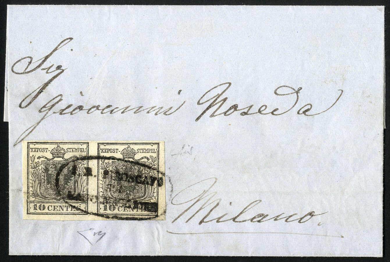 Lot 1121 - europe lombardy venetia -  Viennafil Auktionen 97th Public Auction Golden Heritage: Austrian Rarities & European Treasures Auction