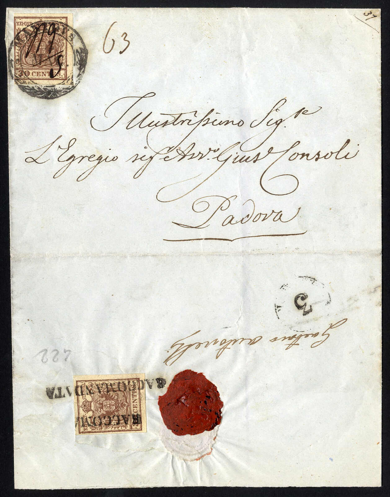 Lot 1126 - europe lombardy venetia -  Viennafil Auktionen 97th Public Auction Golden Heritage: Austrian Rarities & European Treasures Auction
