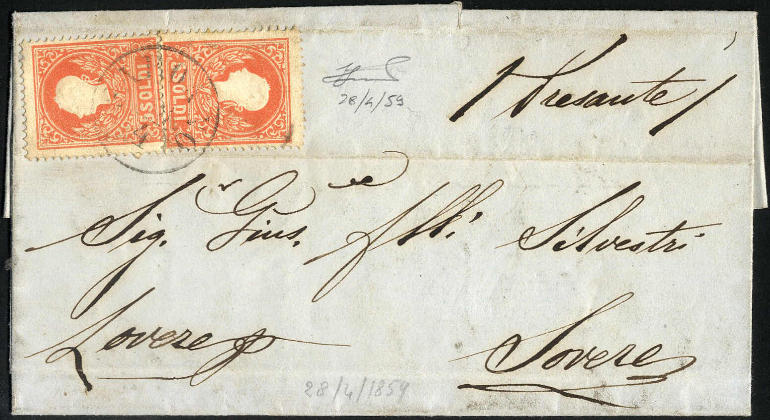Lot 1158 - europe lombardy venetia -  Viennafil Auktionen 97th Public Auction Golden Heritage: Austrian Rarities & European Treasures Auction