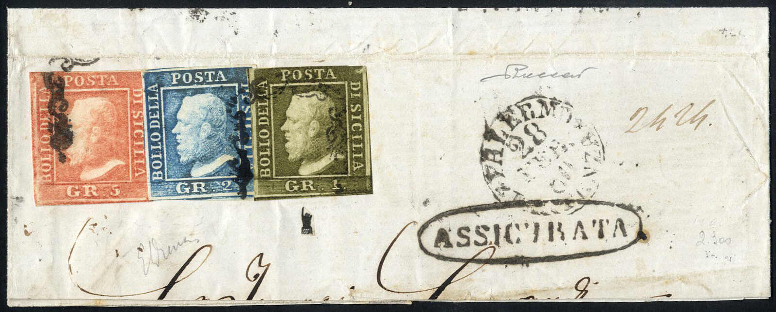 Lot 1312 - europe sicily -  Viennafil Auktionen 97th Public Auction Golden Heritage: Austrian Rarities & European Treasures Auction