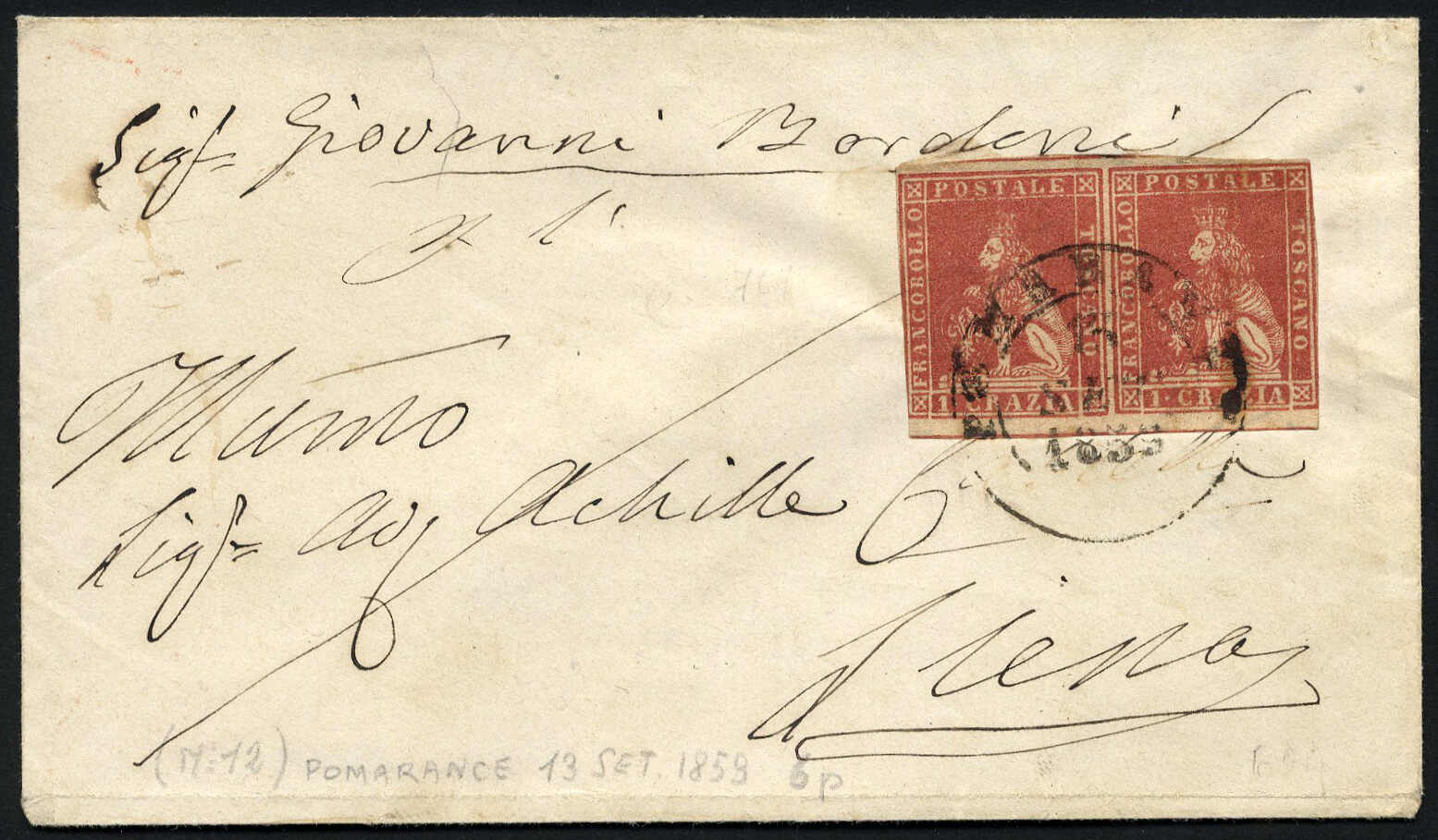 Lot 1355 - europe tuscany - Viennafil Auktionen 97th Public Auction Golden Heritage: Austrian Rarities & European Treasures Auction Lot 1355 - europe tuscany - Viennafil Auktionen 97th Public Auction Golden Heritage: Austrian Rarities & European Treasures Auction