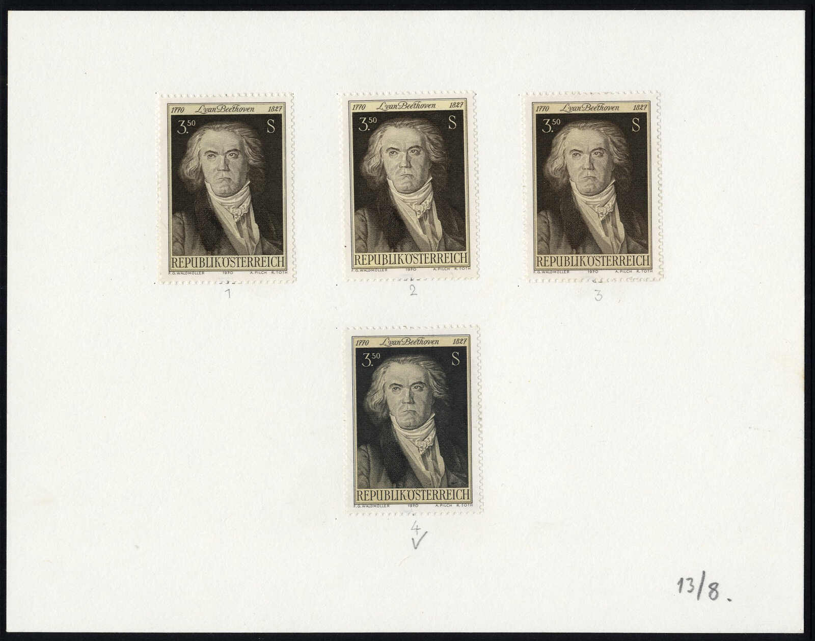 Lot 2573 - europe Austria 2nd. Republic - Viennafil Auktionen 97th Public Auction Golden Heritage: Austrian Rarities & European Treasures Auction Lot 2573 - europe Austria 2nd. Republic - Viennafil Auktionen 97th Public Auction Golden Heritage: Austrian Rarities & European Treasures Auction