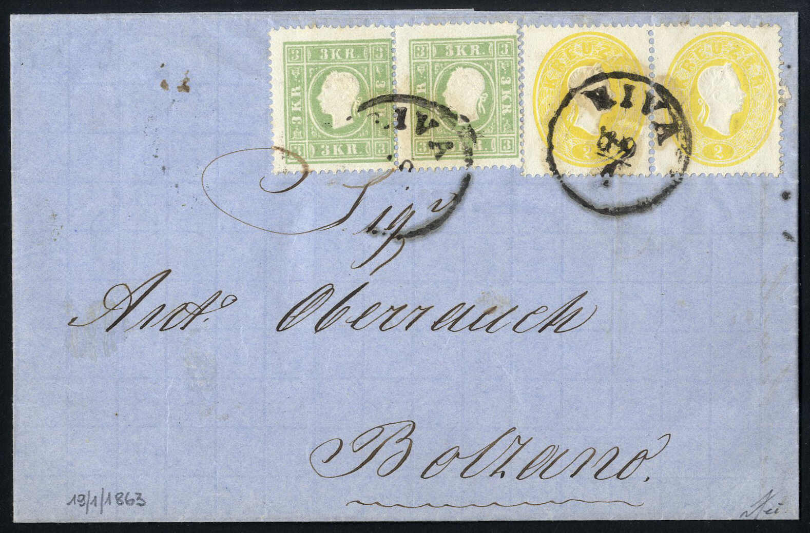 Lot 2038 - germany Austria Cancellations Alto Adige - Viennafil Auktionen 97th Public Auction Golden Heritage: Austrian Rarities & European Treasures Auction Lot 2038 - germany Austria Cancellations Alto Adige - Viennafil Auktionen 97th Public Auction Golden Heritage: Austrian Rarities & European Treasures Auction