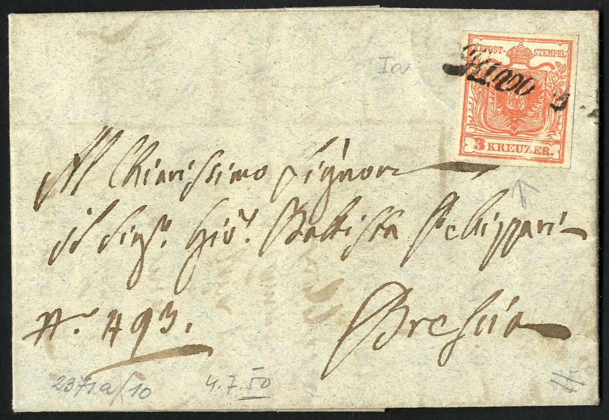 Lot 2035 - germany Austria Cancellations Alto Adige -  Viennafil Auktionen 97th Public Auction Golden Heritage: Austrian Rarities & European Treasures Auction