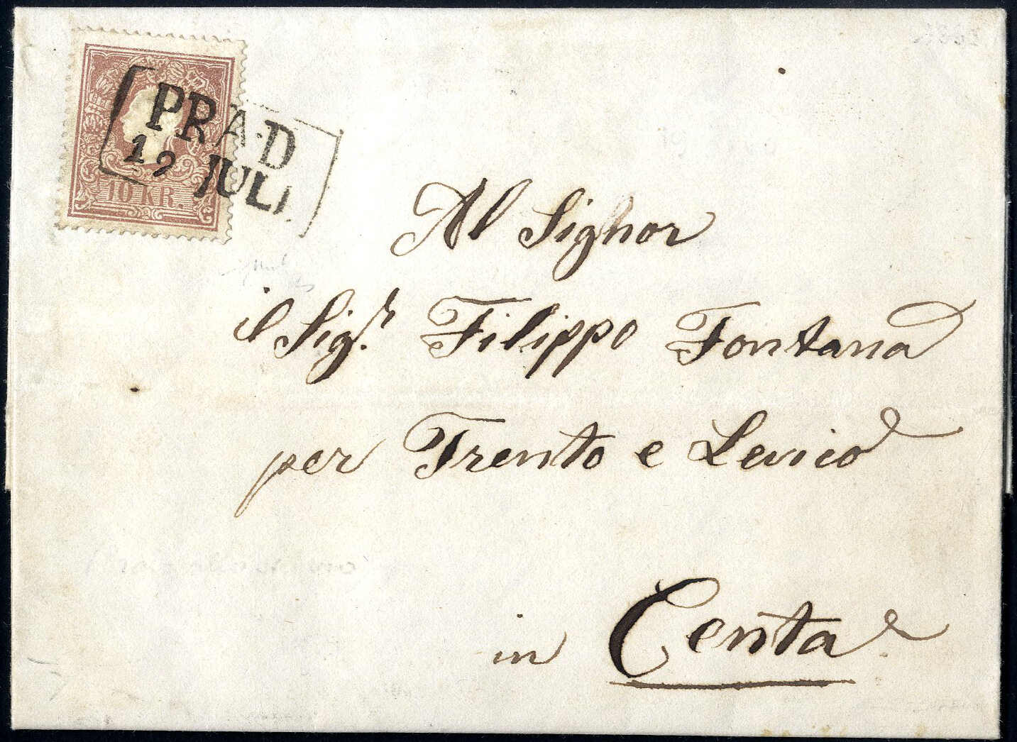 Lot 2033 - germany Austria Cancellations Alto Adige -  Viennafil Auktionen 97th Public Auction Golden Heritage: Austrian Rarities & European Treasures Auction