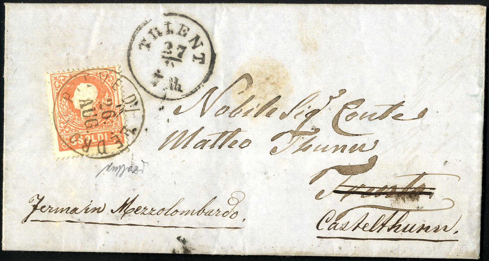 Lot 2032 - germany Austria Cancellations Alto Adige -  Viennafil Auktionen 97th Public Auction Golden Heritage: Austrian Rarities & European Treasures Auction