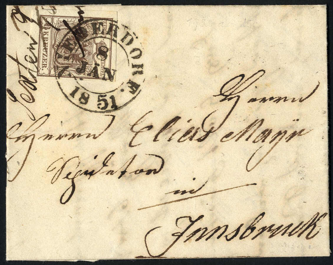 Lot 2028 - germany Austria Cancellations Alto Adige -  Viennafil Auktionen 97th Public Auction Golden Heritage: Austrian Rarities & European Treasures Auction