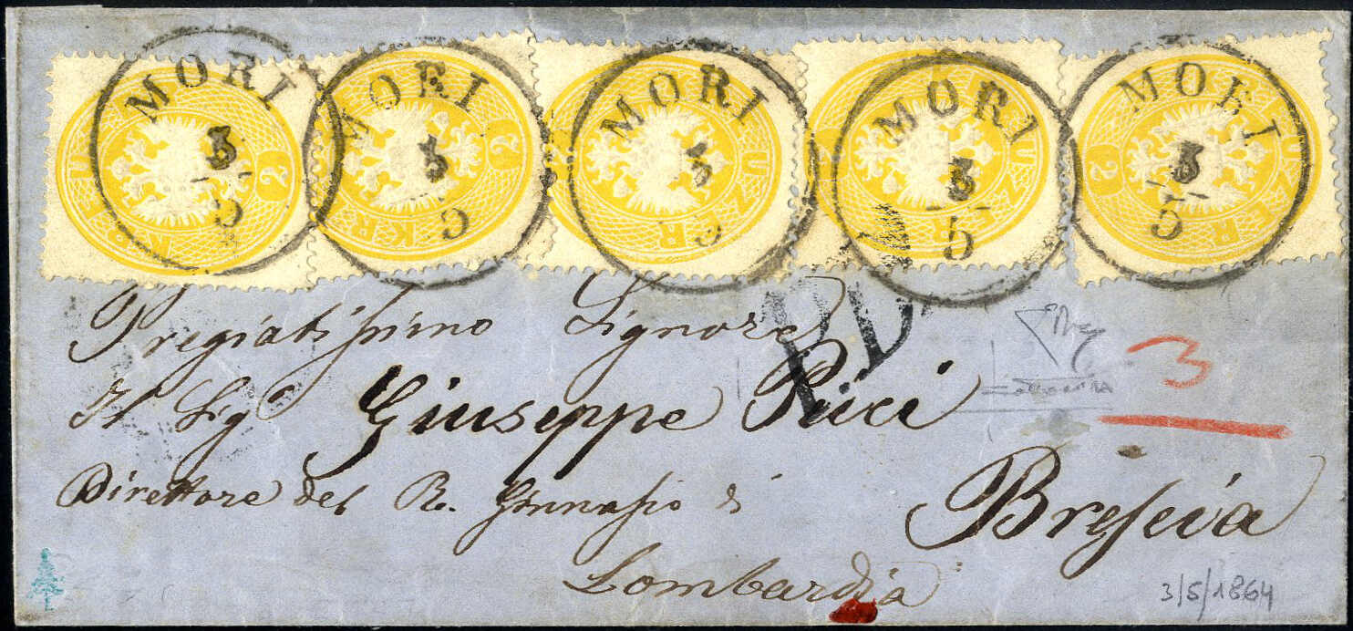 Lot 2232 - europe Austria 1863 Issue -  Viennafil Auktionen 97th Public Auction Golden Heritage: Austrian Rarities & European Treasures Auction