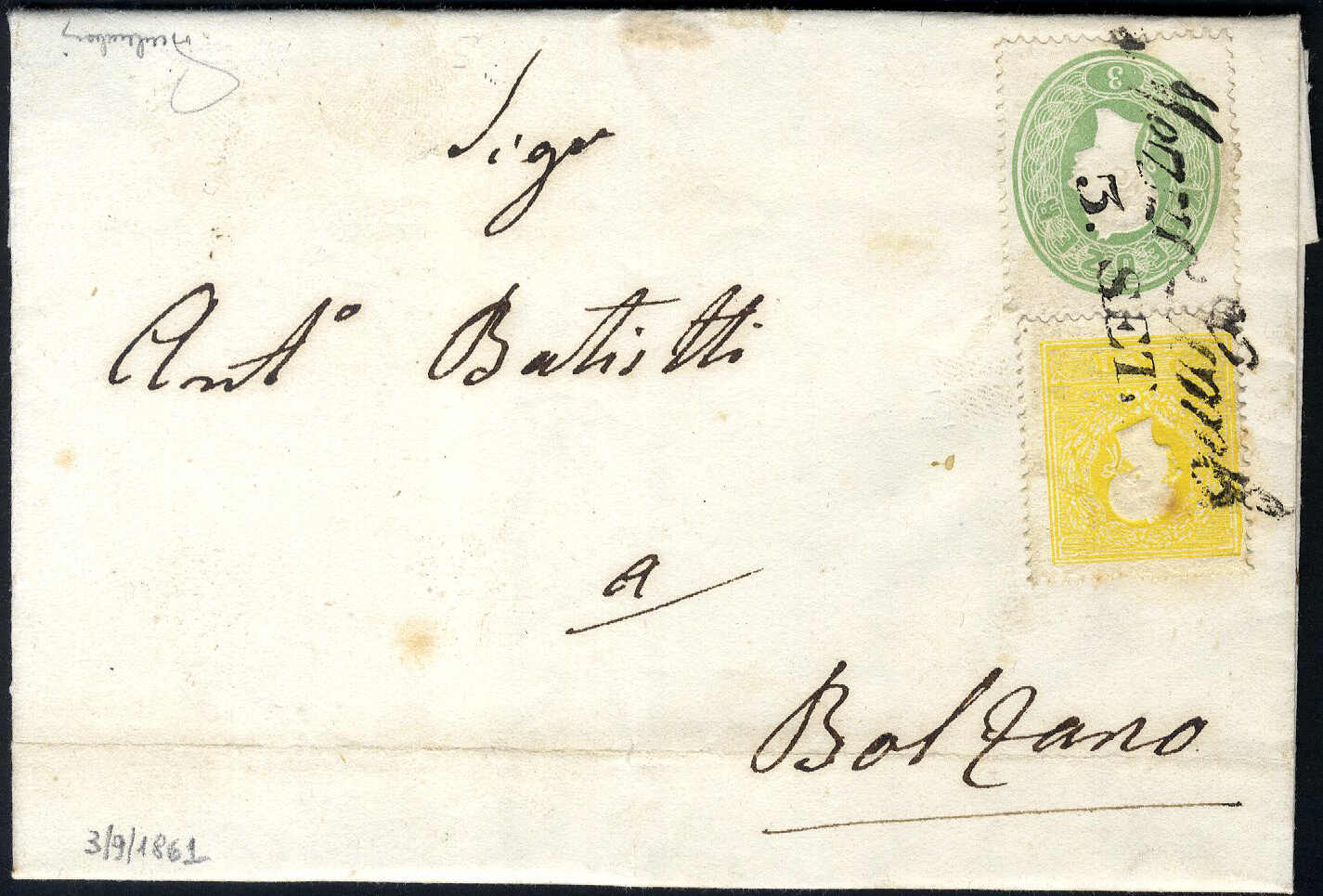 Lot 2024 - germany Austria Cancellations Alto Adige -  Viennafil Auktionen 97th Public Auction Golden Heritage: Austrian Rarities & European Treasures Auction