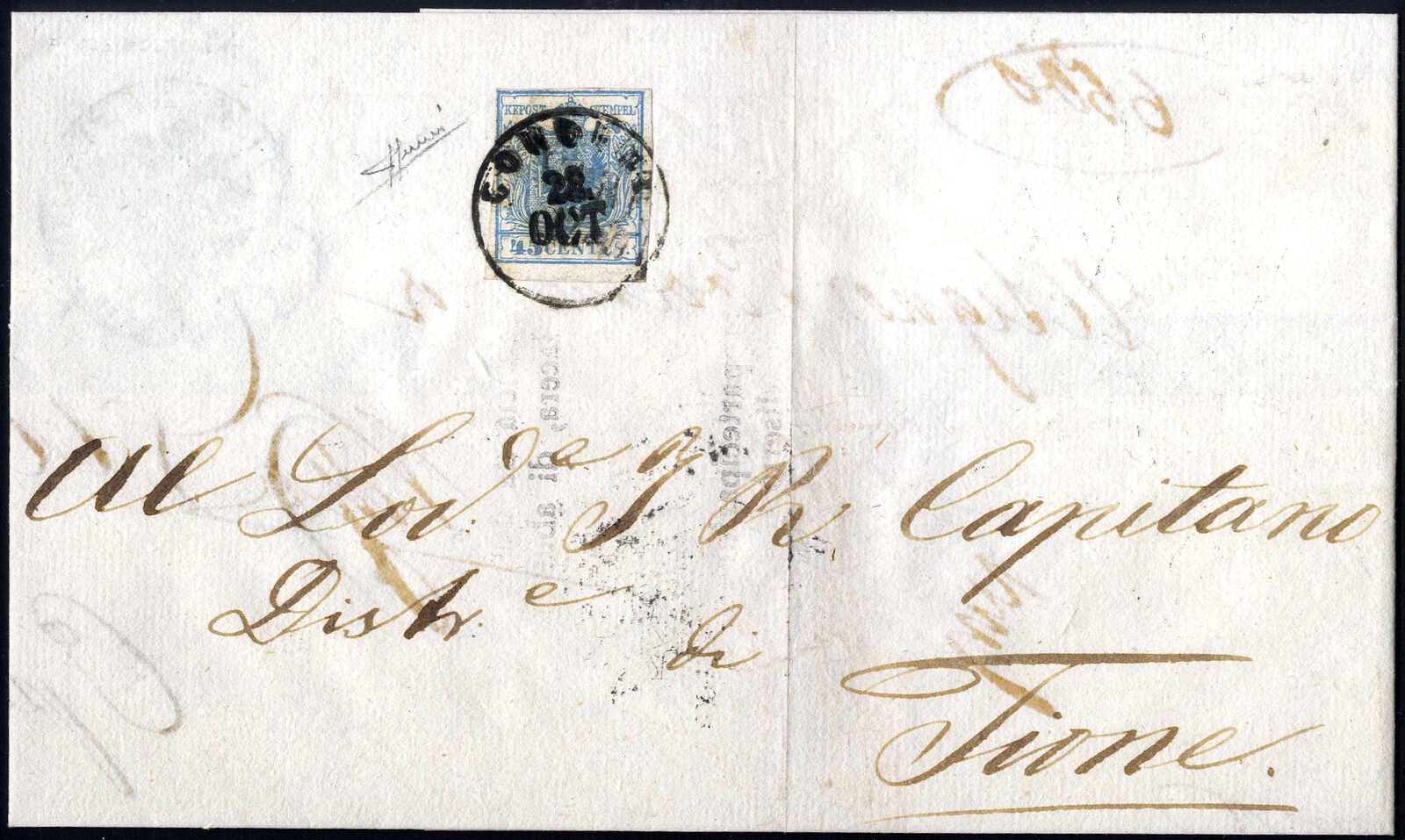 Lot 2010 - germany Austria Cancellations Alto Adige -  Viennafil Auktionen 97th Public Auction Golden Heritage: Austrian Rarities & European Treasures Auction