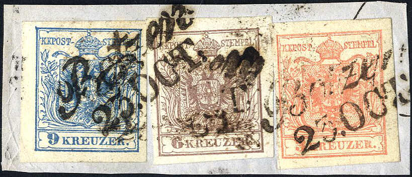 Lot 2193 - europe austria issue 1850 -  Viennafil Auktionen 97th Public Auction Golden Heritage: Austrian Rarities & European Treasures Auction