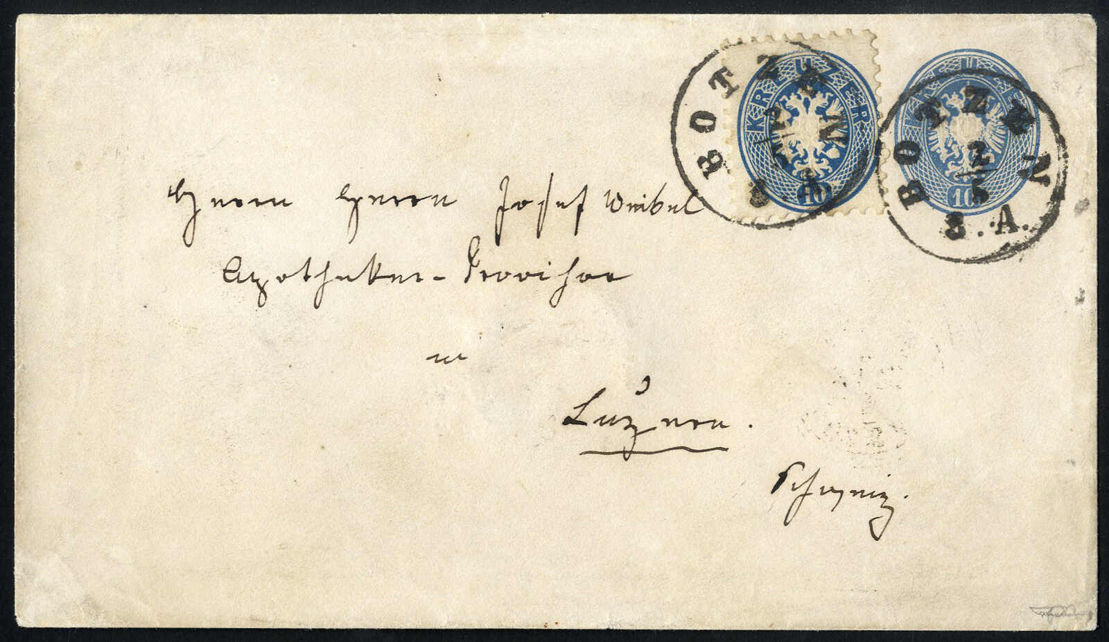 Lot 2245 - europe Austria 1863/64 Issue -  Viennafil Auktionen 97th Public Auction Golden Heritage: Austrian Rarities & European Treasures Auction