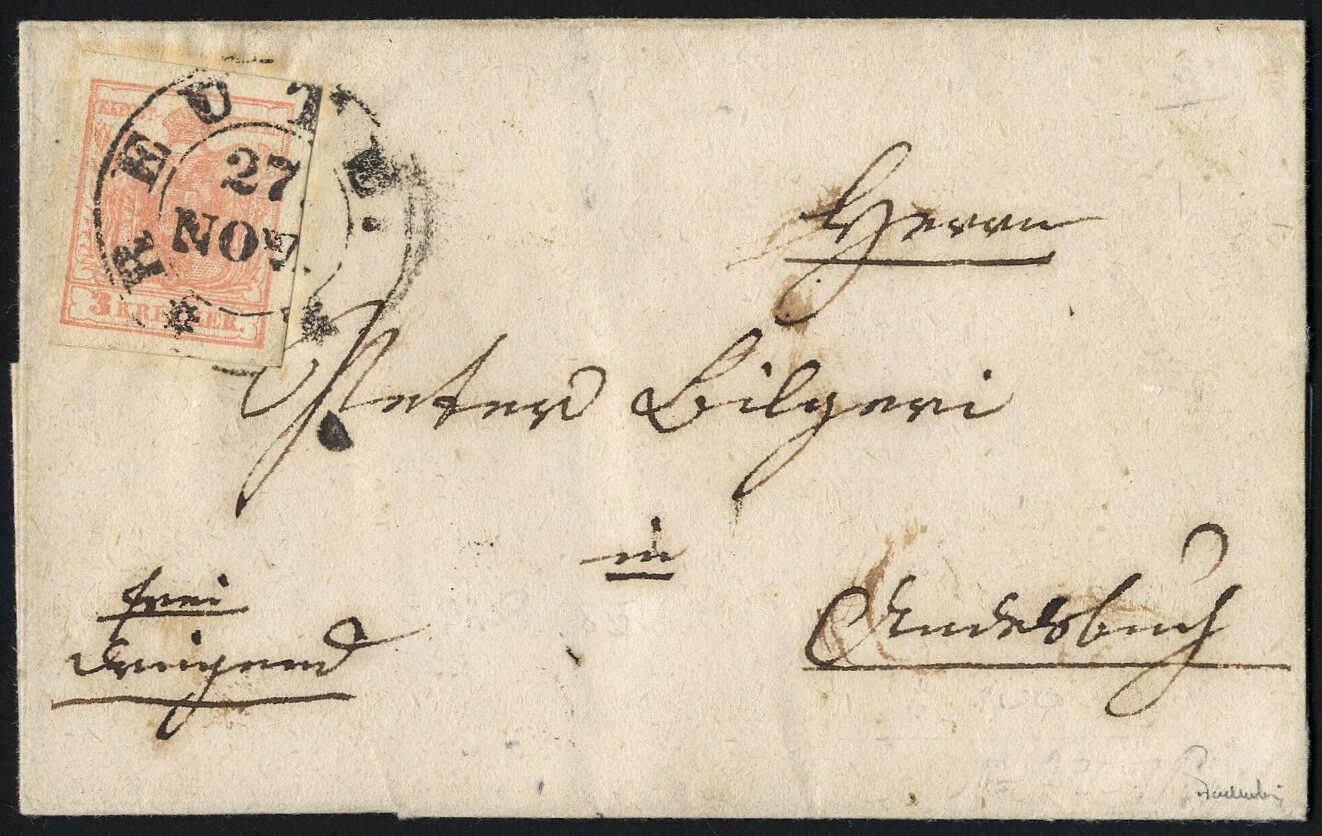 Lot 1967 - europe Austria Cancellations Tyrol -  Viennafil Auktionen 97th Public Auction Golden Heritage: Austrian Rarities & European Treasures Auction