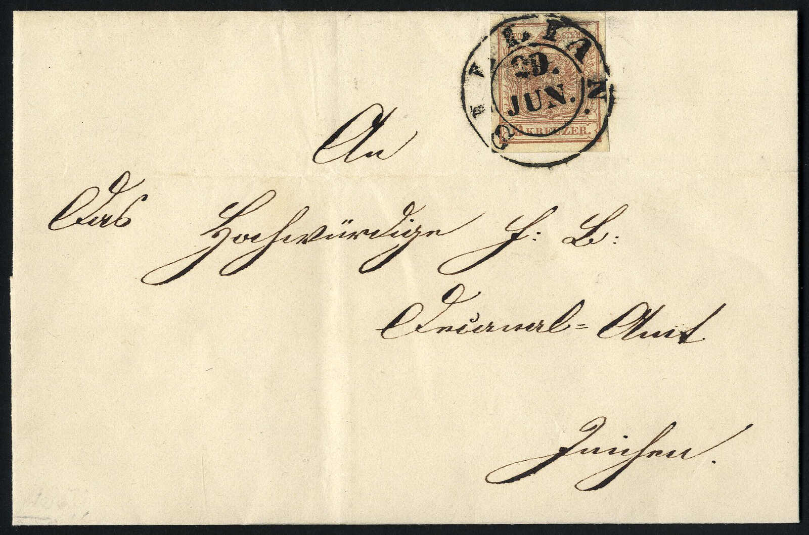 Lot 1970 - europe Austria Cancellations Tyrol -  Viennafil Auktionen 97th Public Auction Golden Heritage: Austrian Rarities & European Treasures Auction