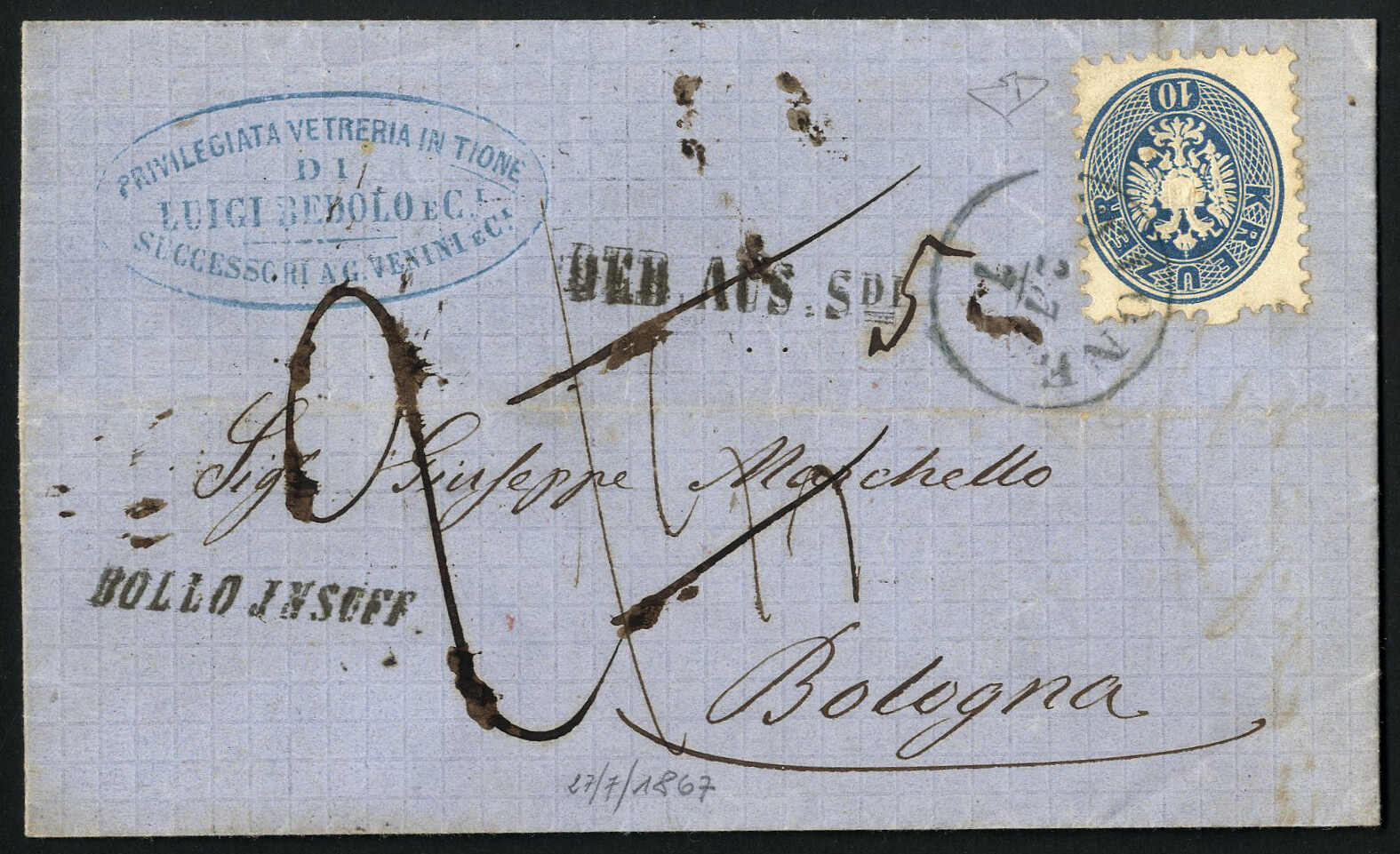 Lot 2052 - germany Austria Cancellations Alto Adige - Viennafil Auktionen 97th Public Auction Golden Heritage: Austrian Rarities & European Treasures Auction Lot 2052 - germany Austria Cancellations Alto Adige - Viennafil Auktionen 97th Public Auction Golden Heritage: Austrian Rarities & European Treasures Auction