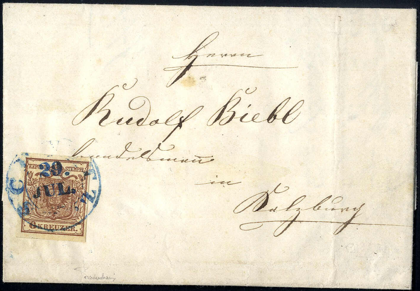 Lot 1968 - europe Austria Cancellations Tyrol -  Viennafil Auktionen 97th Public Auction Golden Heritage: Austrian Rarities & European Treasures Auction