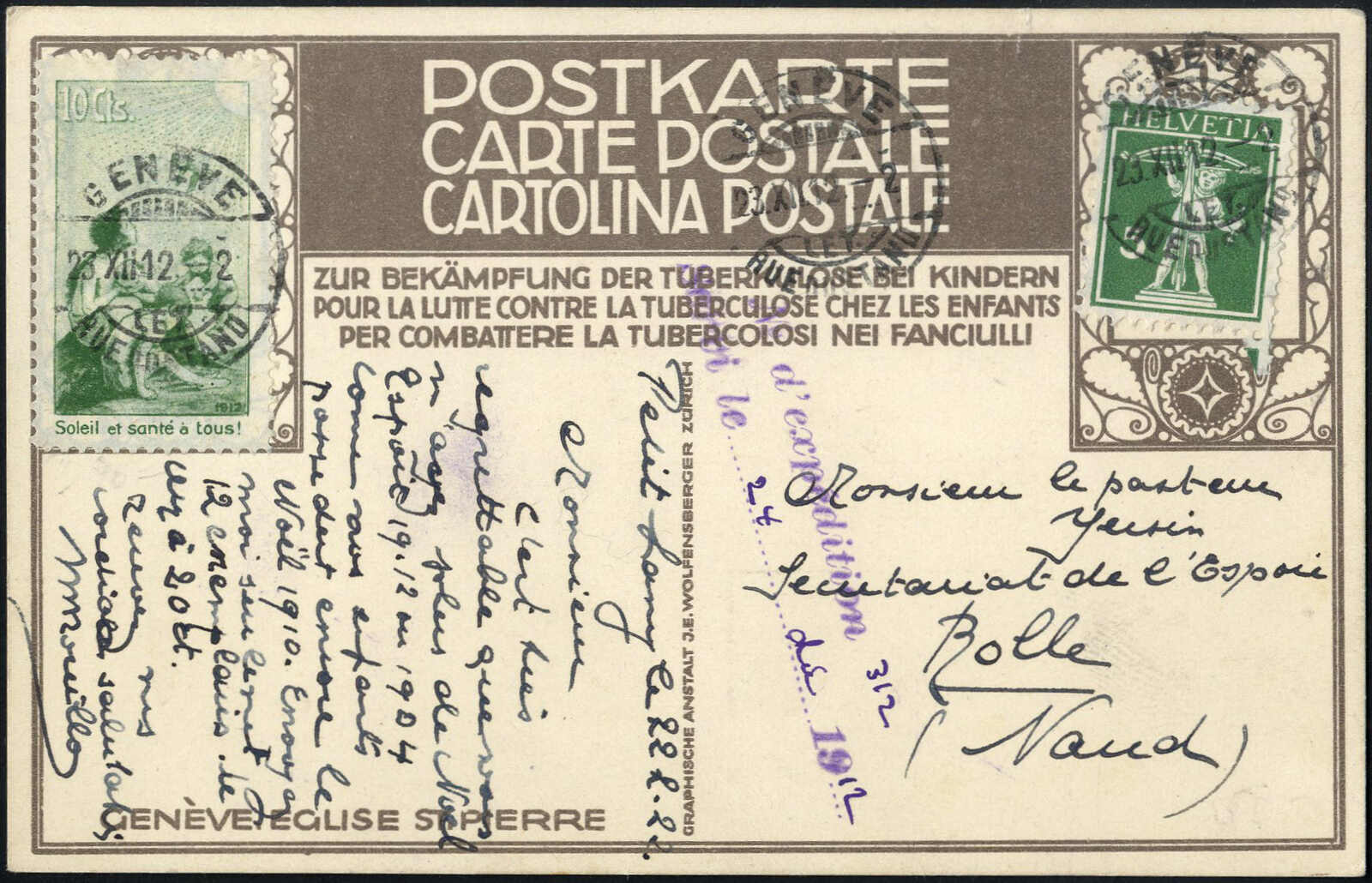 Lot 2935 - Switzerland Switzerland - Viennafil Auktionen 97th Public Auction Golden Heritage: Austrian Rarities & European Treasures Auction Lot 2935 - Switzerland Switzerland - Viennafil Auktionen 97th Public Auction Golden Heritage: Austrian Rarities & European Treasures Auction