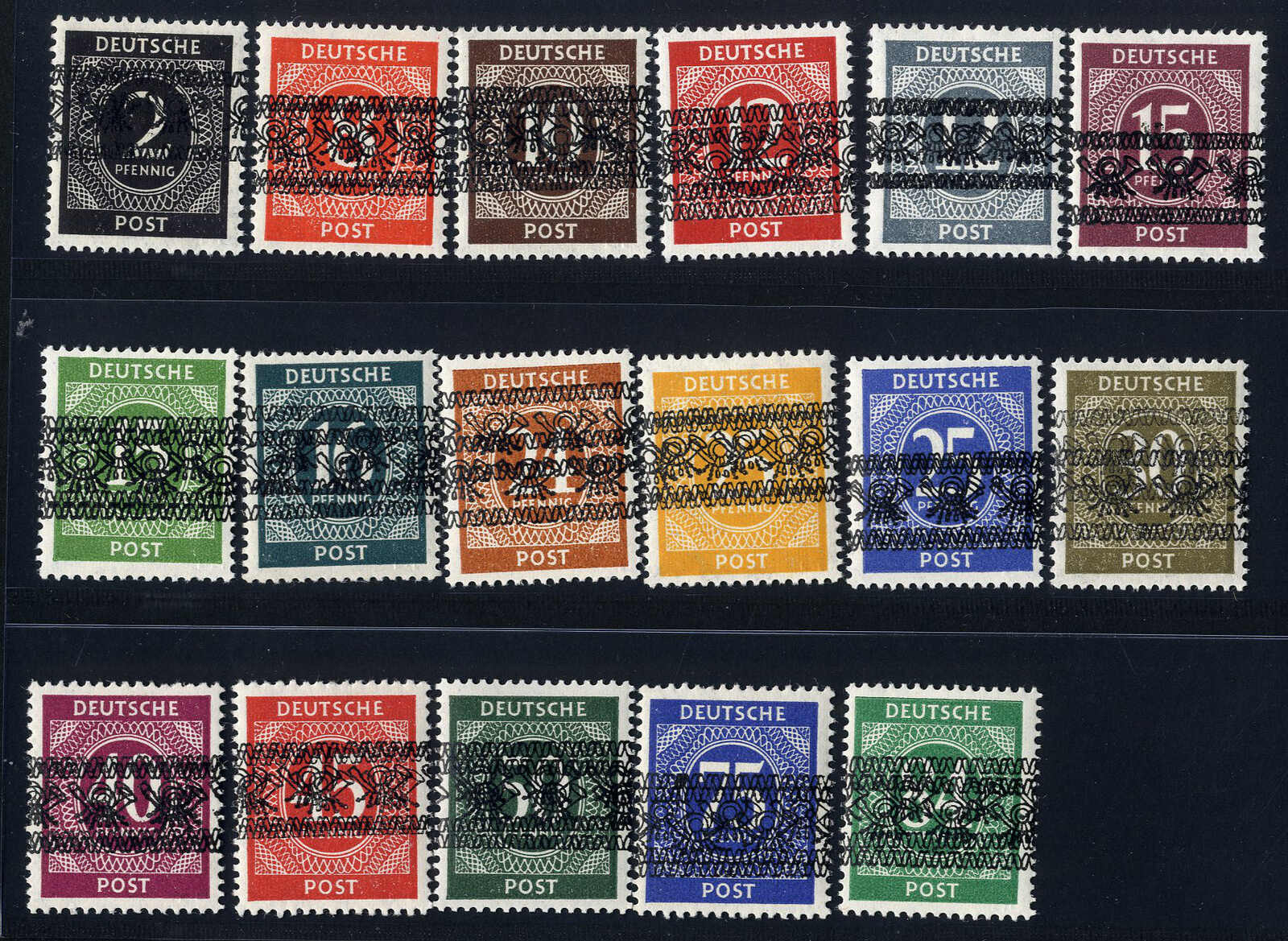Lot 2811 - germany bizone -  Viennafil Auktionen 97th Public Auction Golden Heritage: Austrian Rarities & European Treasures Auction