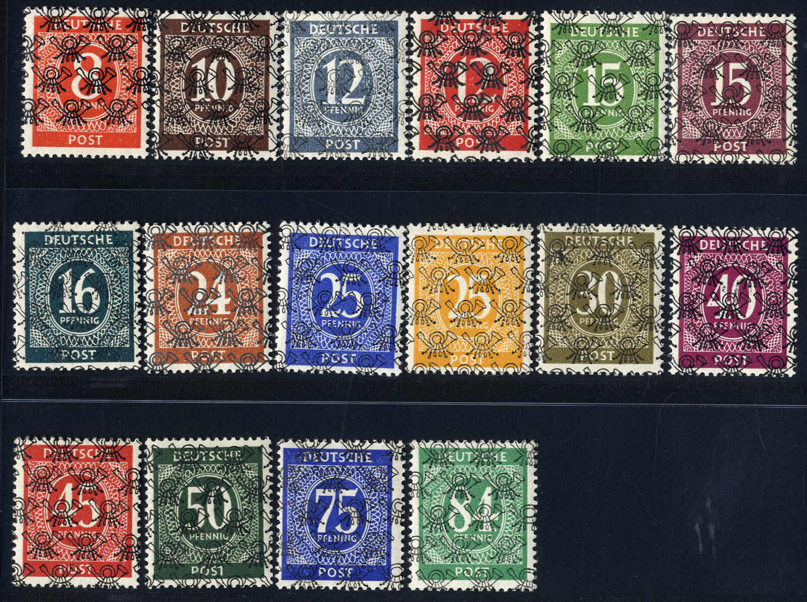 Lot 2812 - germany bizone -  Viennafil Auktionen 97th Public Auction Golden Heritage: Austrian Rarities & European Treasures Auction