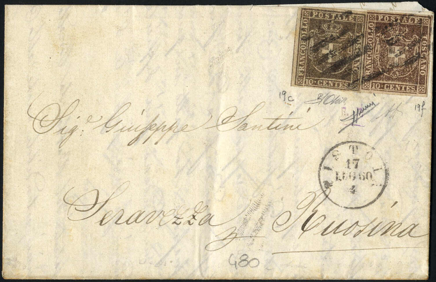 Lot 1369 - europe tuscany -  Viennafil Auktionen 97th Public Auction Golden Heritage: Austrian Rarities & European Treasures Auction