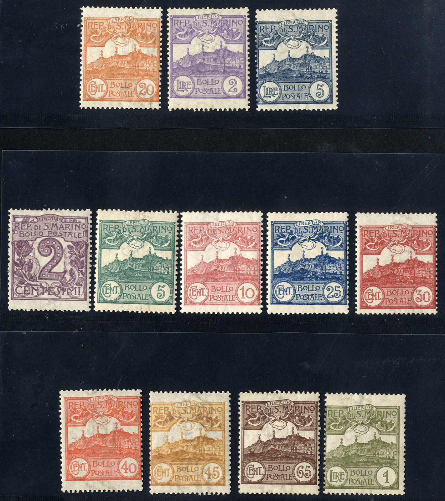 Lot 1709 - europe San Marino - Viennafil Auktionen 97th Public Auction Golden Heritage: Austrian Rarities & European Treasures Auction Lot 1709 - europe San Marino - Viennafil Auktionen 97th Public Auction Golden Heritage: Austrian Rarities & European Treasures Auction