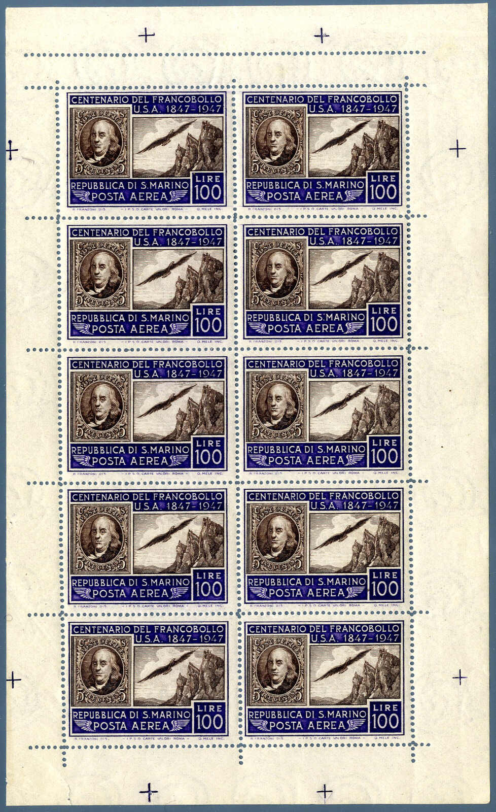 Lot 1717 - europe San Marino - Viennafil Auktionen 97th Public Auction Golden Heritage: Austrian Rarities & European Treasures Auction Lot 1717 - europe San Marino - Viennafil Auktionen 97th Public Auction Golden Heritage: Austrian Rarities & European Treasures Auction
