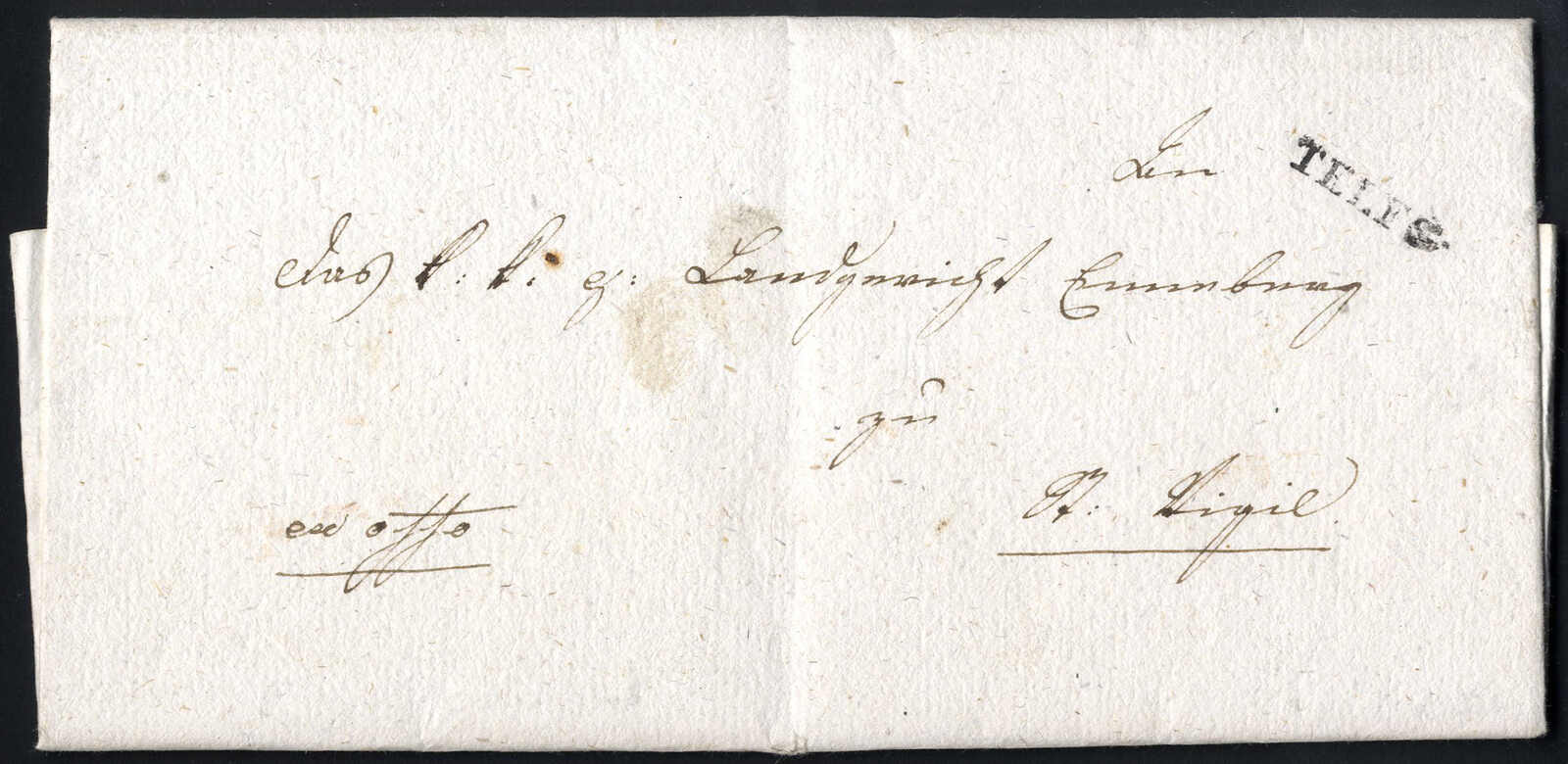Lot 1978 - europe Austria Cancellations Tyrol -  Viennafil Auktionen 97th Public Auction Golden Heritage: Austrian Rarities & European Treasures Auction