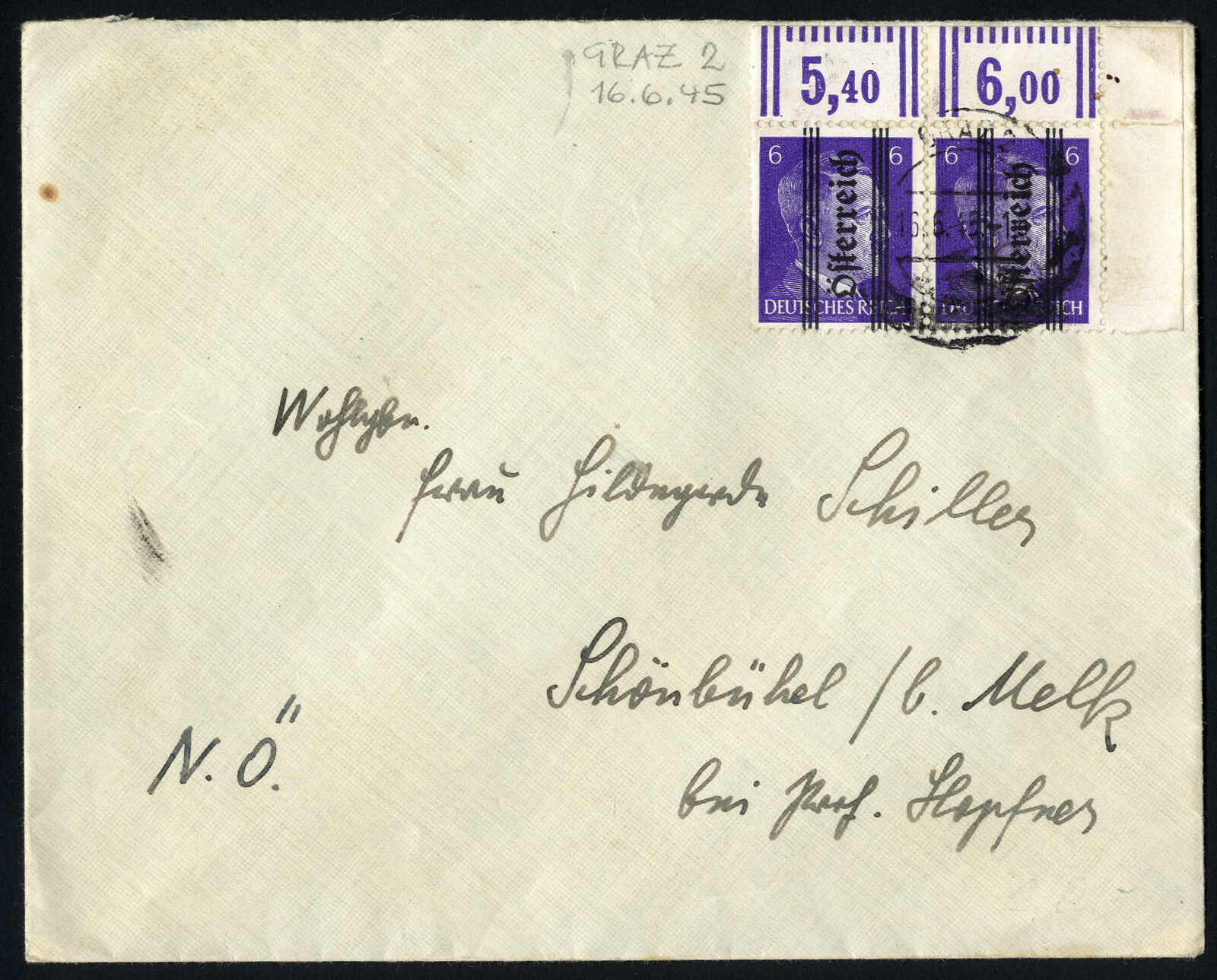 Lot 2406 - europe Austria 1945 Provisionals -  Viennafil Auktionen 97th Public Auction Golden Heritage: Austrian Rarities & European Treasures Auction