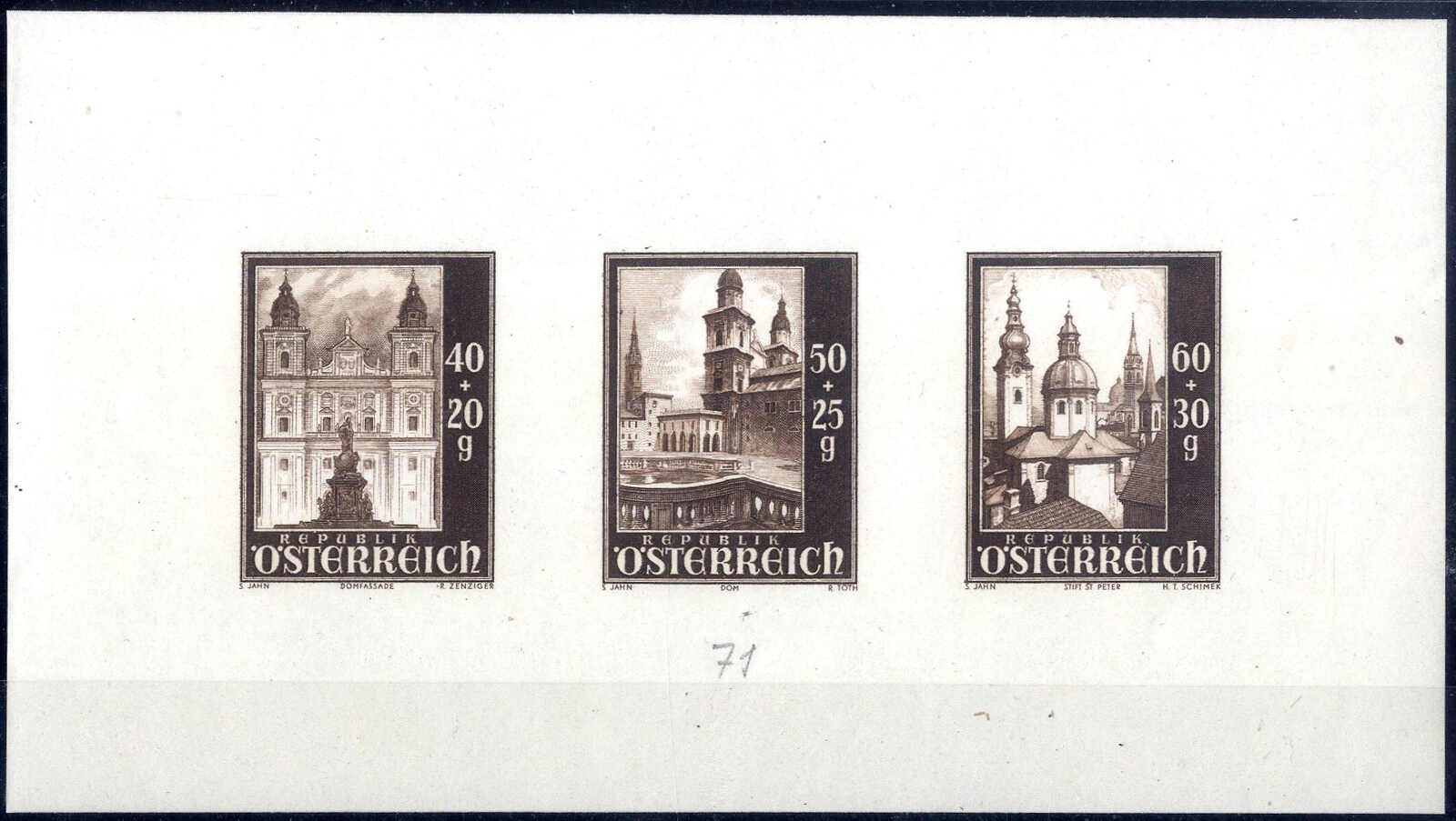 Lot 2456 - europe Austria 2nd. Republic - Viennafil Auktionen 97th Public Auction Golden Heritage: Austrian Rarities & European Treasures Auction Lot 2456 - europe Austria 2nd. Republic - Viennafil Auktionen 97th Public Auction Golden Heritage: Austrian Rarities & European Treasures Auction