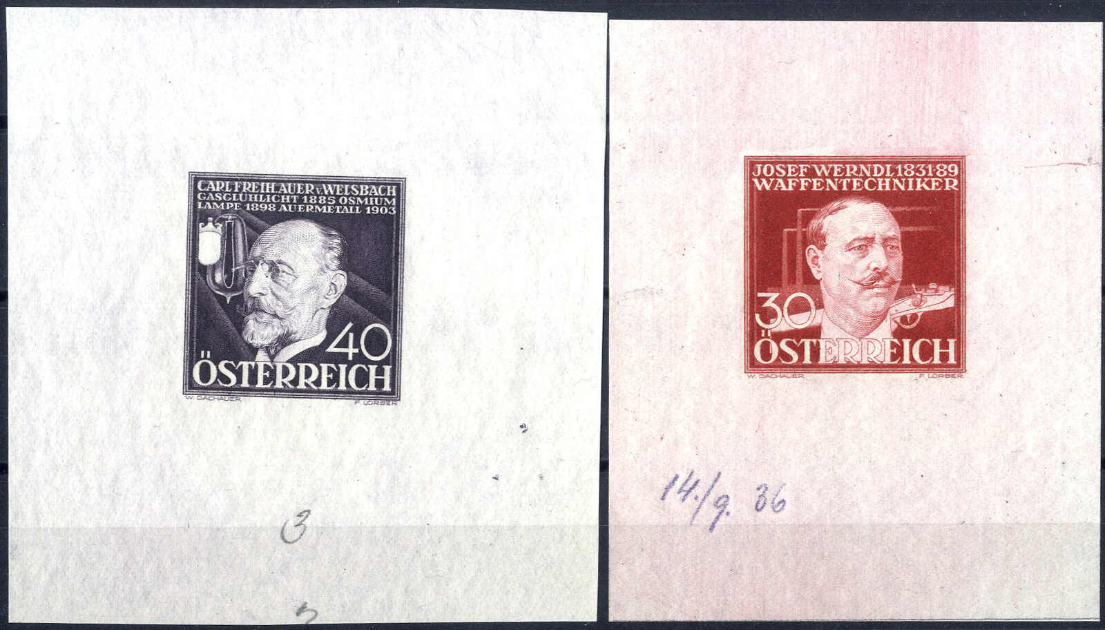 Lot 2379 - europe Austria 1st. Republic -  Viennafil Auktionen 97th Public Auction Golden Heritage: Austrian Rarities & European Treasures Auction