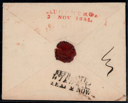 Wien 1841, Grenzfrankobrief aus Wien vom 2.11. nach Brackenheim / ...