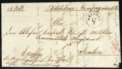 ALT PAZUA 1857/1860, zwei Exoffo Briefe, einer von ALT PAZUA (Müller ...