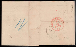 1865, Brief von Wien am 6.10. nach Amsterdam (Niederlande) frankiert ...