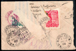 Oderberg 1915, eingeschriebener Brief von Oderberg 1 am 15.11. nach ...